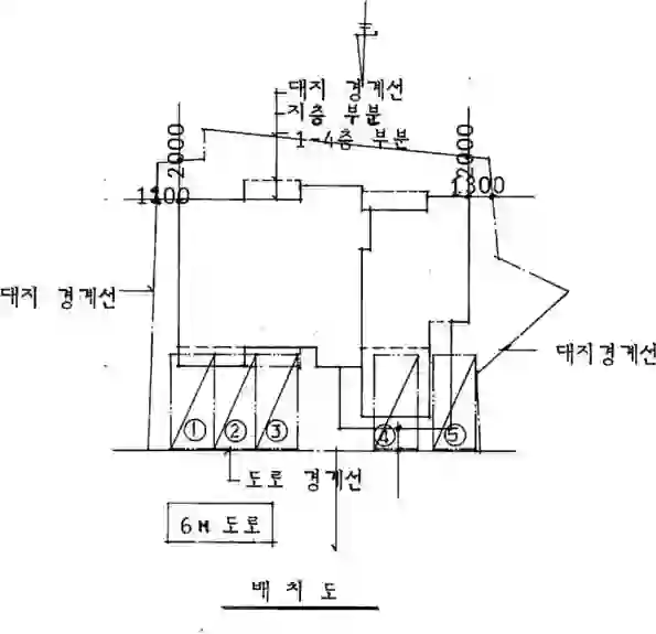 한서빌라 배치도 이미지